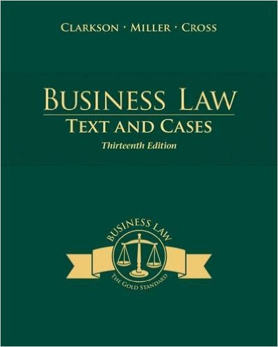 Business Law : Text and Cases 13th | 9781285185248