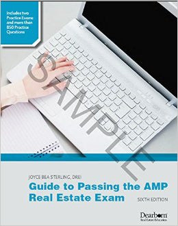 9781475435740 | Guide to Passing the AMP Real Estate Exam, 6th Edition