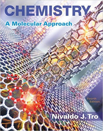 9780134112831 | Chemistry: A Molecular Approach (4th Edition)